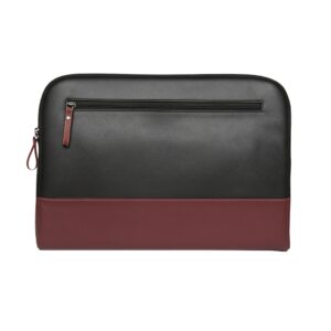 Dual-Tone PU Leather Laptop Sleeve