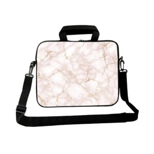 Marble Finish Soft Laptop Bag