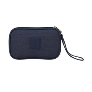 Executive Navy Travel Pouch
