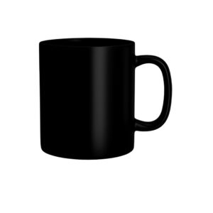 Black Ceramic Mug