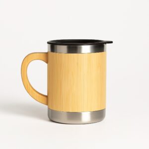 Bamboo & Stainless Steel Insulated Mug
