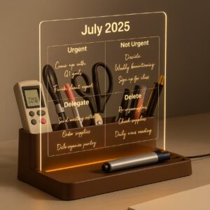 Acrylic Monthly Desk Planner