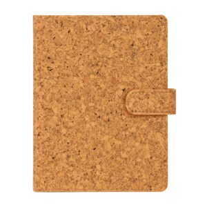 Premium Cork Notebook with Strap Closure