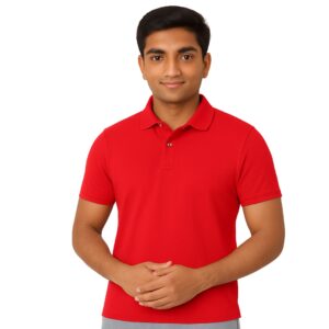 Corporate Red Polo T-Shirt
