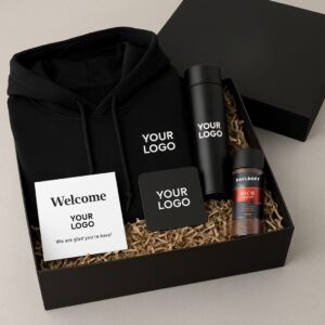 Premium Black Hoodie Gift Hamper