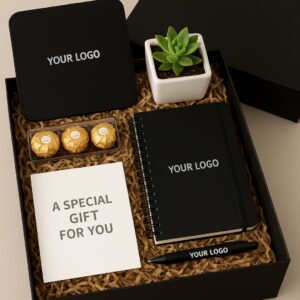 Green & Gold Festive Desk Hamper